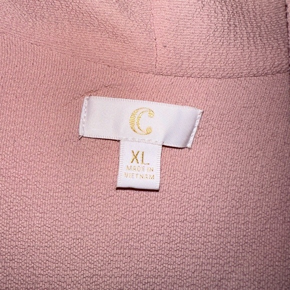 C Brand Textured Cardigan in Soft Pink - Picture 2 of 3